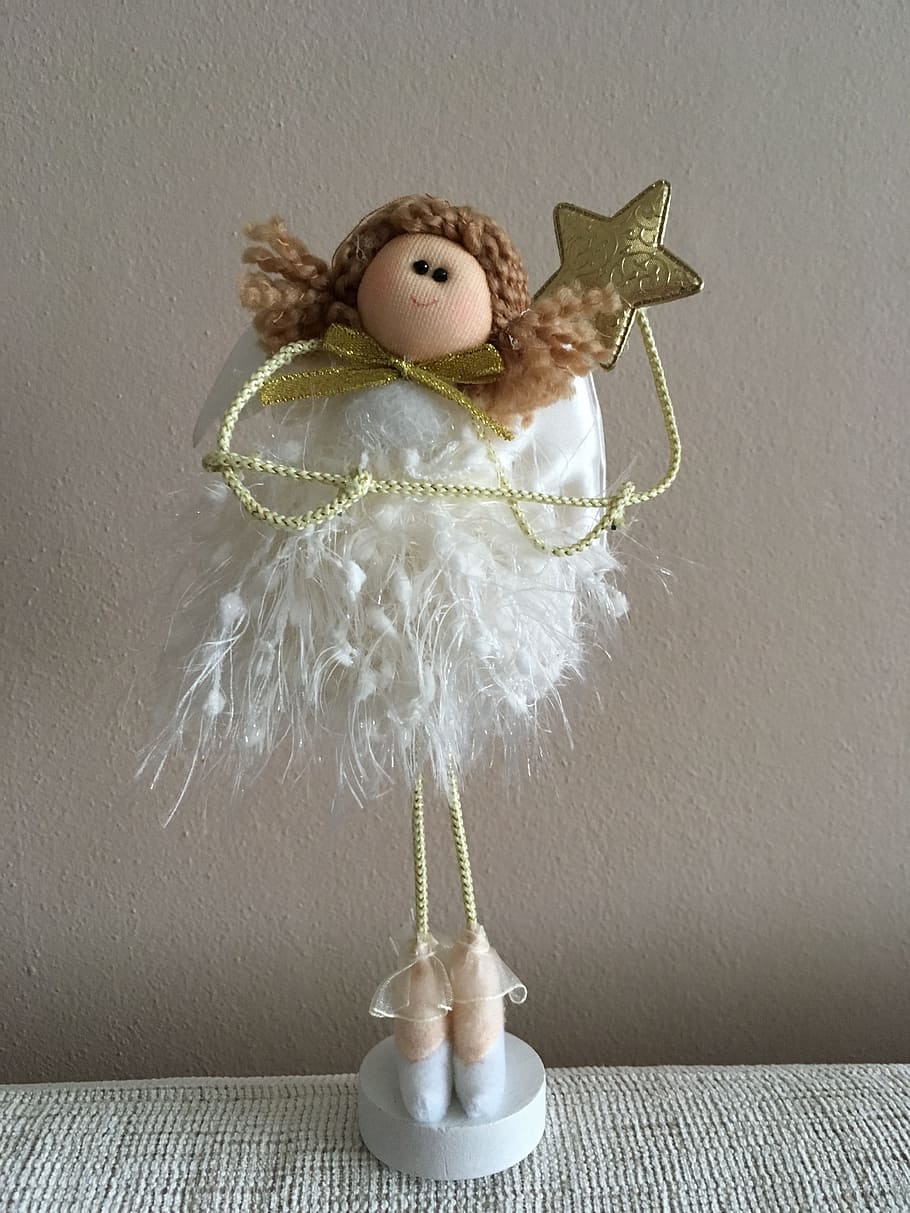 Christmas, Angel, Heaven, Garnished, christmas, angel, garnished with, holiday, christmas time, little angel, gold