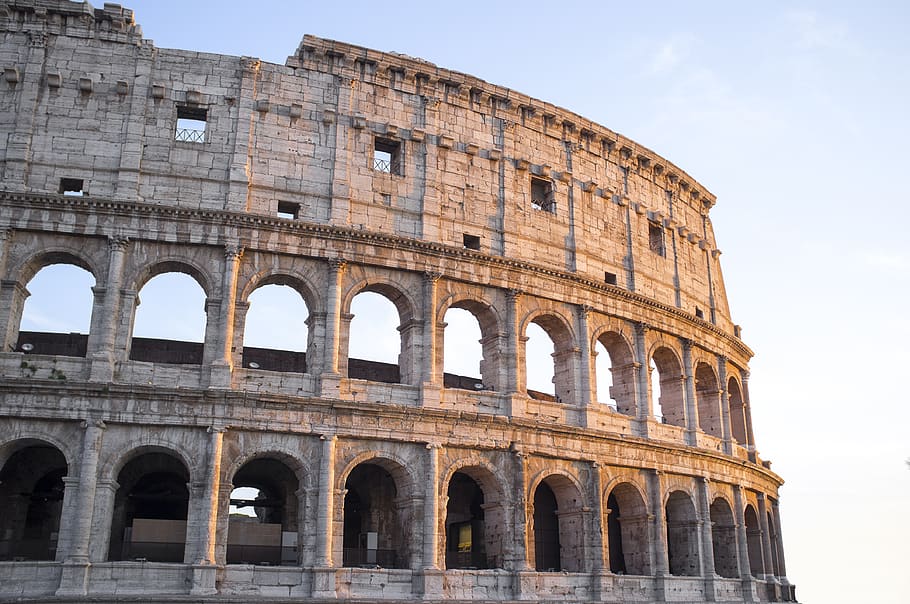 coliseu, roma, europa, romano, turismo, antigo, construção, arena, história, cultura