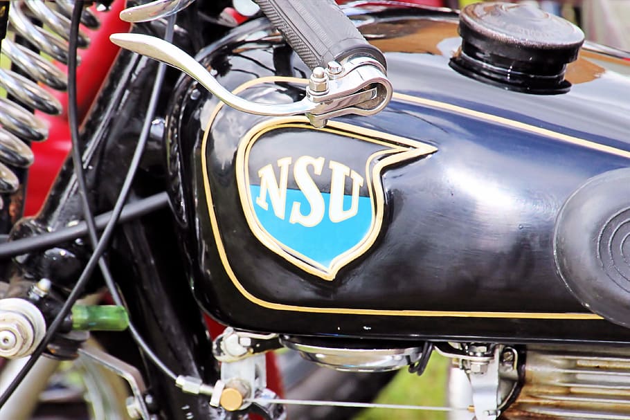 Nsu, オートバイ, オールドタイマー, 601osl, 古いオートバイ, ビンテージバイク, 歴史的なオートバイ, ドイツ帝国, 交通機関, 昔ながらの
