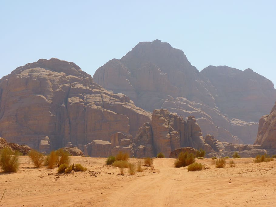 mountain ranges, desert, Wadi Rum, Negev Desert, Jordan, negev, holiday, travel, middle east, landscape