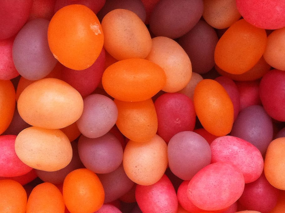 candy, jelly beans, jelly, beans, background, candy bar, colors, warm colors, birthday, party