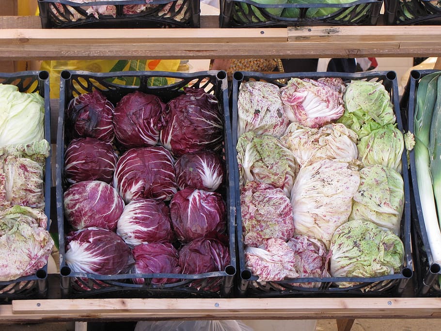 sayuran, tanaman, makanan, makan, salad, berwarna-warni, alimentari, kaset, pasar, makanan dan minuman