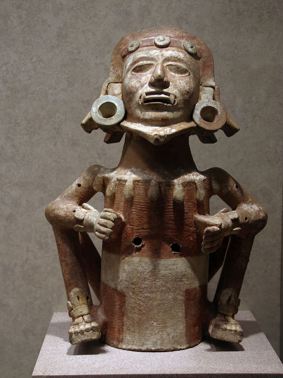 メキシコ, 人類学博物館, メソアメリカ, 彫像, アート, コロンビア, クローズアップ, 人なし, 古代文明, 彫刻
