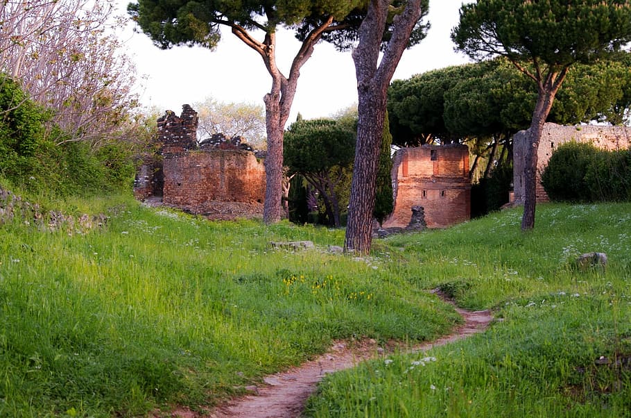 Appia, Roma, romana, historia, appia antica, antica, hito, parque, carretera, antiguo