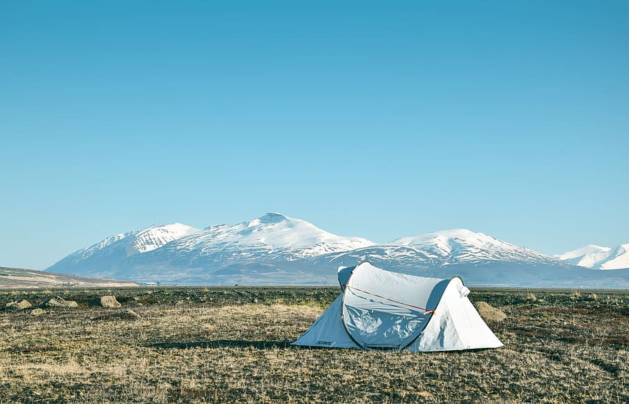 camp, mountains, iceland, scenic, view, landscapes, adventure, camping, journey, nature