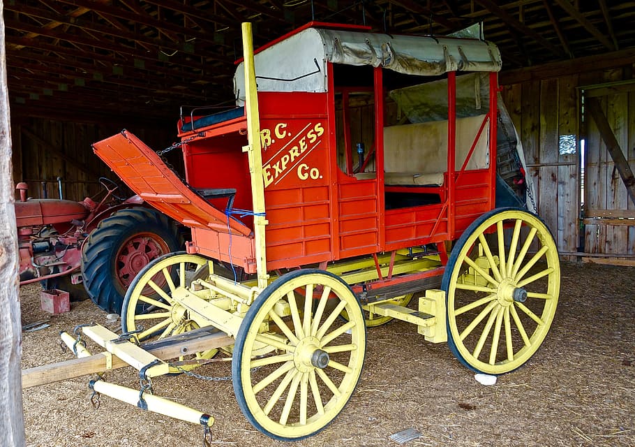 Coach, Stagecoach, Wagon, Western, carriage, vintage, transportation, historic, cowboy, antique
