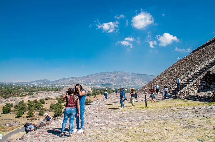 Teotihuacan, México, pirámides, ruinas, arqueología, azteca, arquitectura, cultura, histórico, turismo