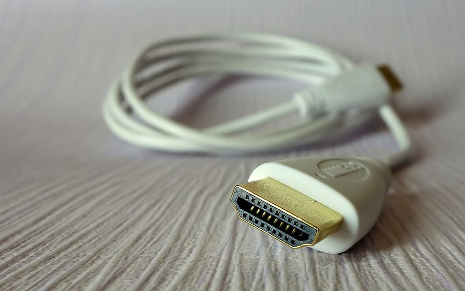 hdmi, cable, plug, connection, computer, video, screen, tv, watch tv, data