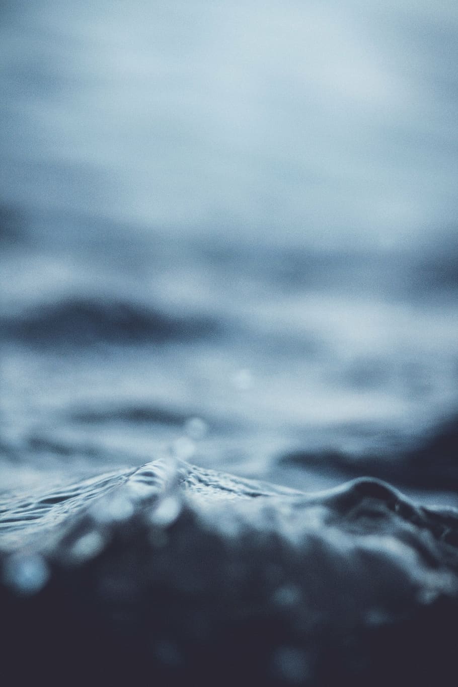 untitled, sea, ocean, water, waves, nature, blur, selective focus, day, close-up