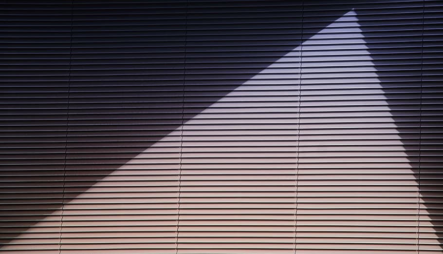 window blinds, daytime, shadow, light, blinds, wall, windows, striped, pattern, backgrounds