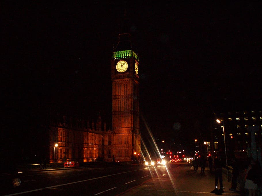 Big Ben, London, Jam, Inggris, tengara, westminster, bangunan, arsitektur, indikasi waktu, menara