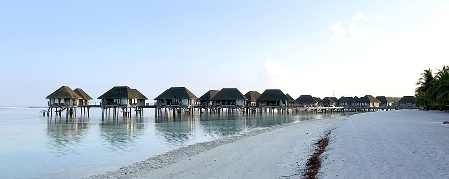 resort, holiday, travel, beach, vacation, island, maldives, sunset, exotic, paradise - Pxfuel