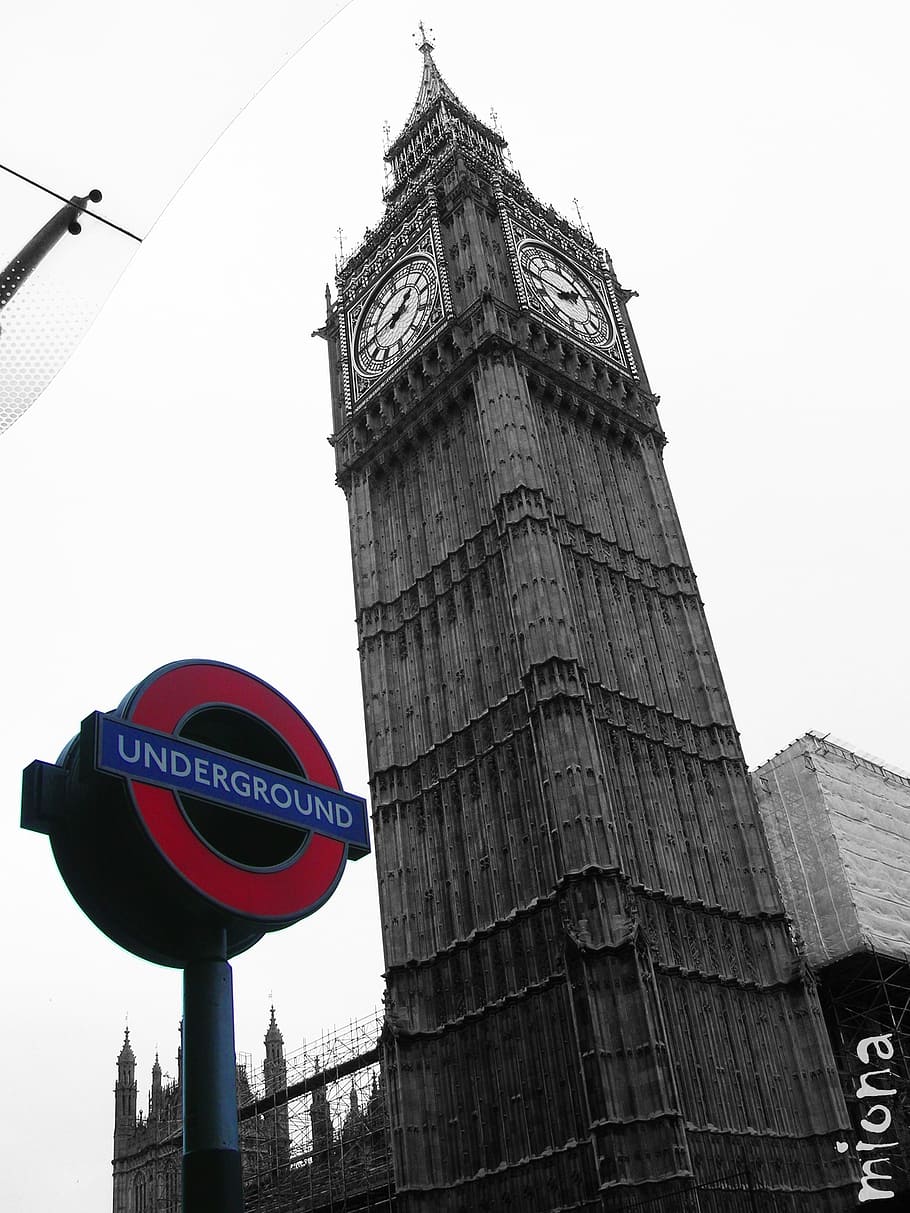 london, cities, the clock tower, urban, london underground, british, metro, city, architecture, england