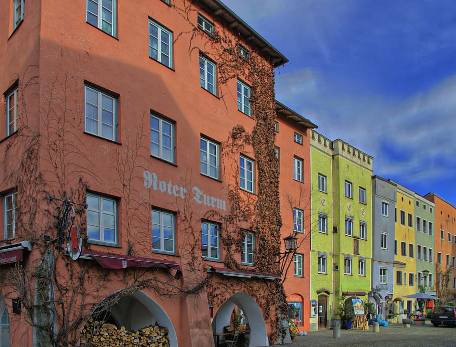 wasserburg, inn, old town, architecture, building exterior, built structure, window, building, city, residential district