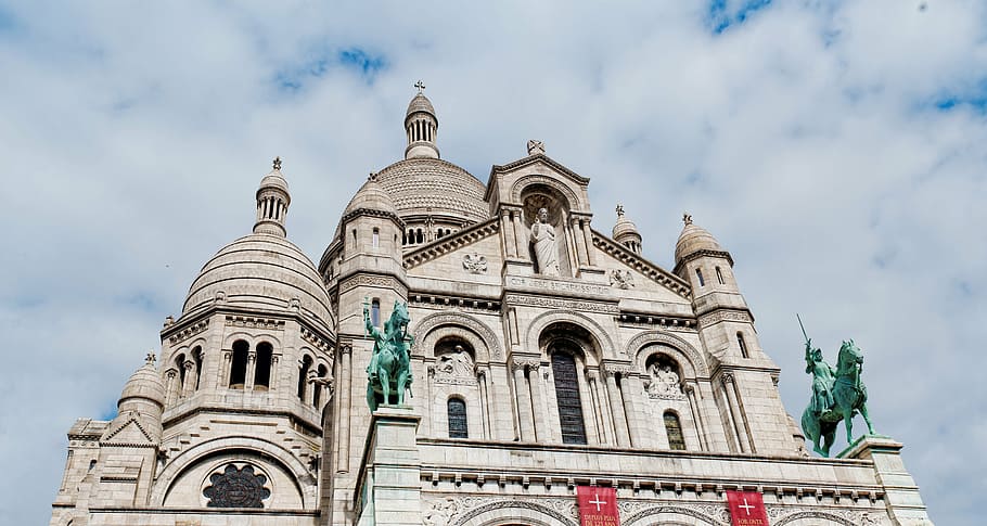 Notre-Dame, Montmartre, París, Francia, romántico, Sacre Coeur, hito, lugares de interés, iglesia, catedral