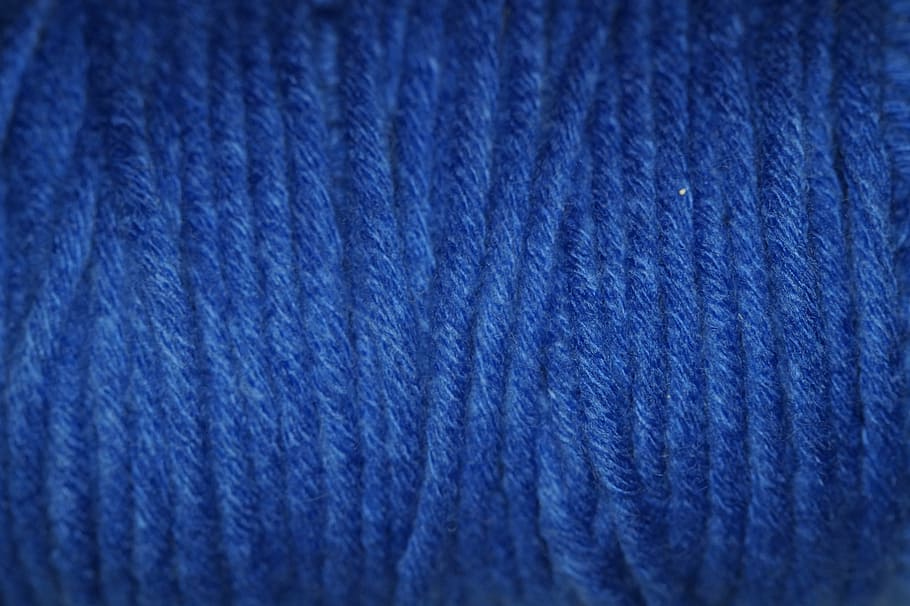 biru, wol, struktur, tekstur, cradle kucing, dibungkus, melingkar, benang, latar belakang, kusut