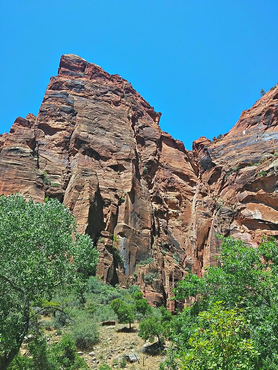 American Fork Canyon, vista, montaña, roca, formación rocosa, cielo, roca - objeto, sólido, naturaleza, paisajes - naturaleza
