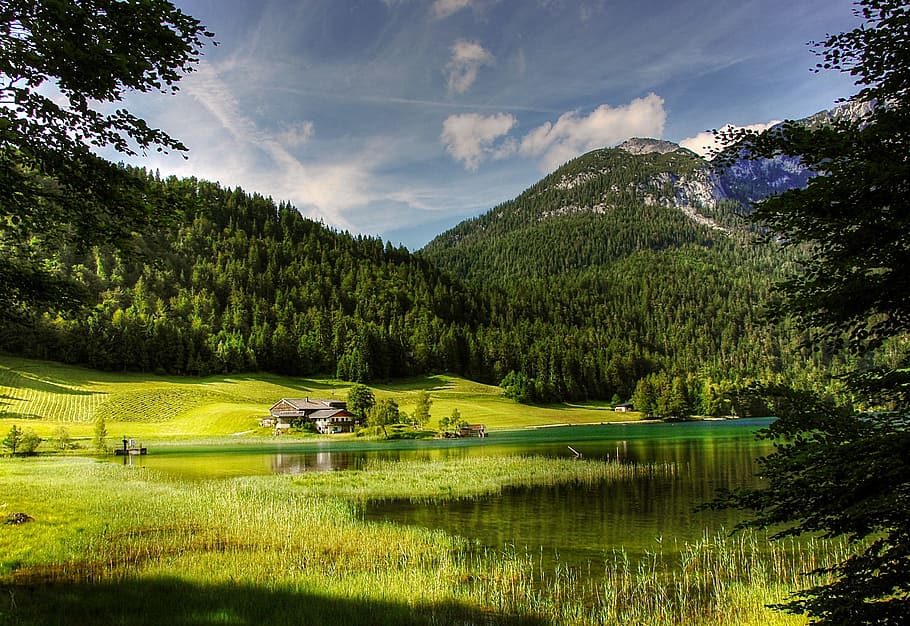 Tyrol, Lake, Water, Austria, Landscape, mountains, bergsee, nature, rest, alpine
