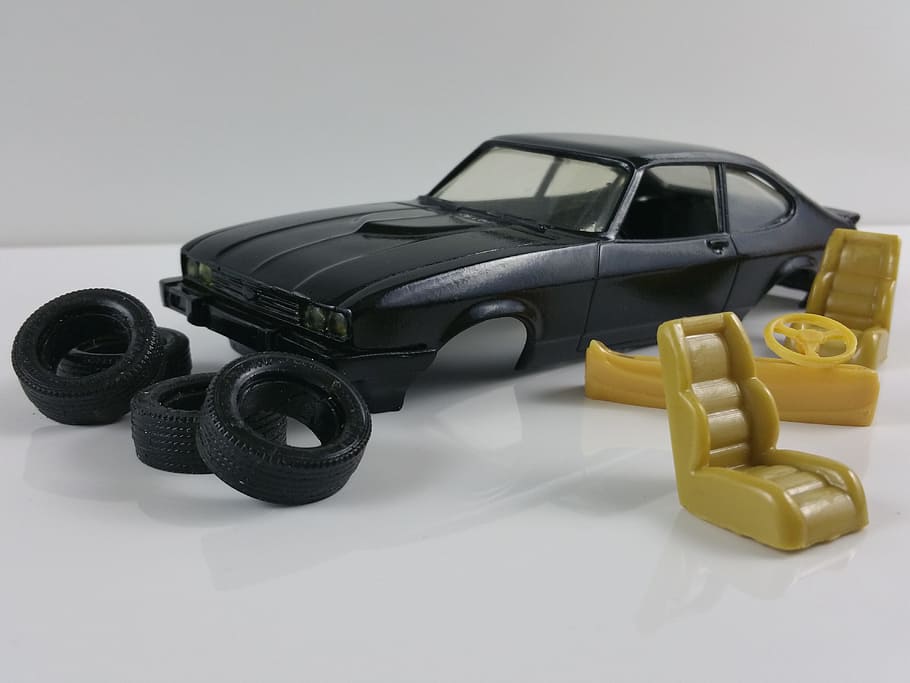 Capri, Modelo, Modelo de kit, Modelo de carro, carro, brinquedo, veículo terrestre, transporte, objetos / equipamento, plástico