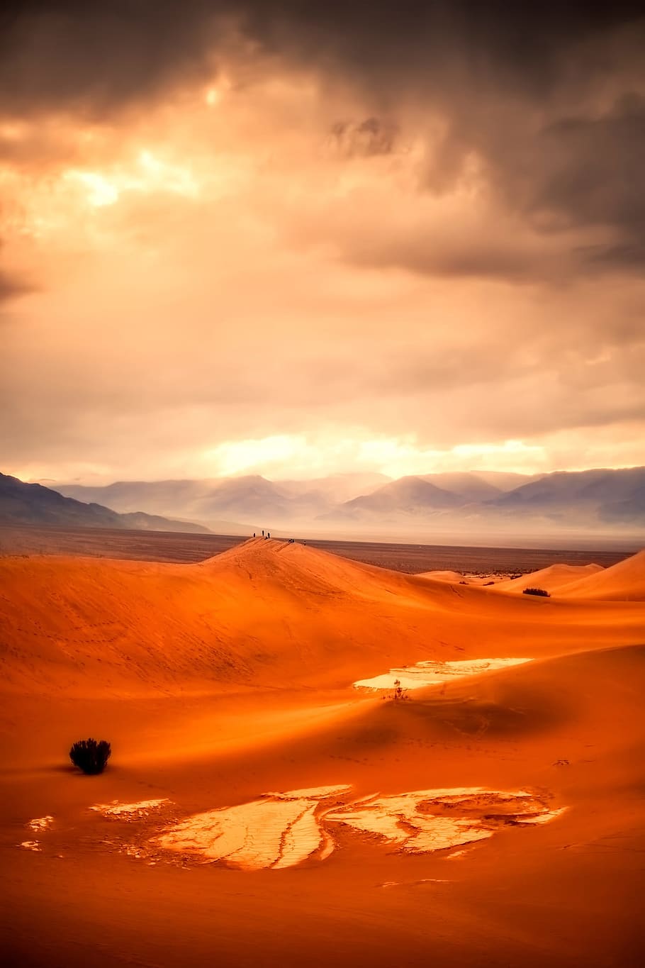 死の谷, カリフォルニア, 砂漠, 谷, 山, 風景, 観光, サン砂丘, 自然, 屋外