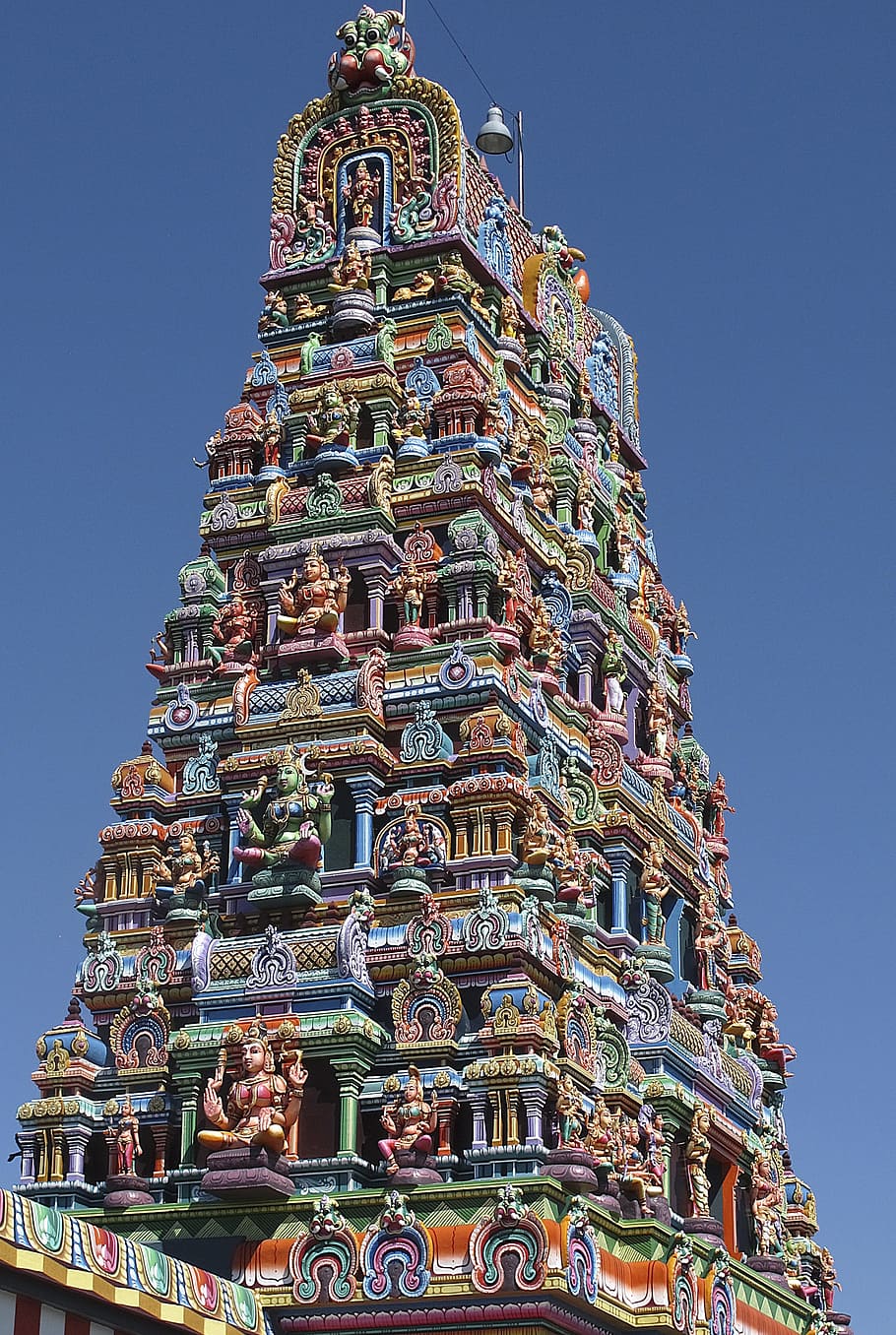 temple, hindu temple, hamm, westfalen, hinduism, religion, hindu, sri kamadchi ampal, dravida temple, nagara-style