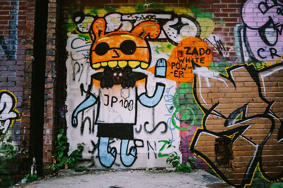 seni, grafiti, jalanan, lukisan, seni jalanan, hiphop, semprotan, perkotaan, kota, coretan