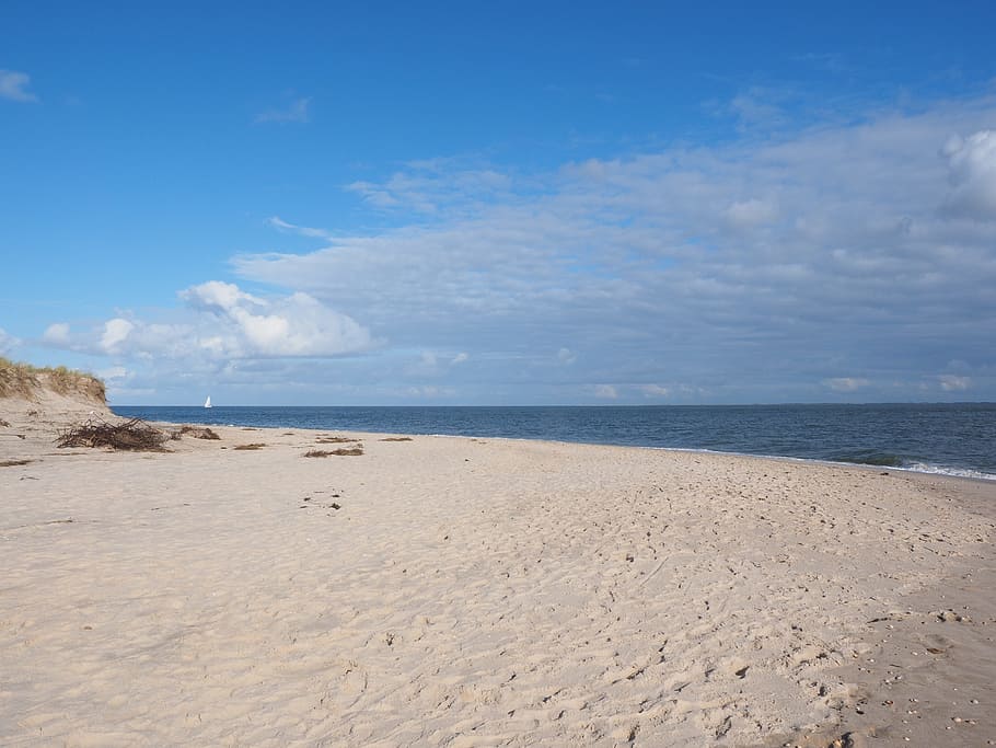 sylt, southern tip, beach, water, sea, holiday, hörnum-odde, hörnum odde, dune landscape, nordfriesland