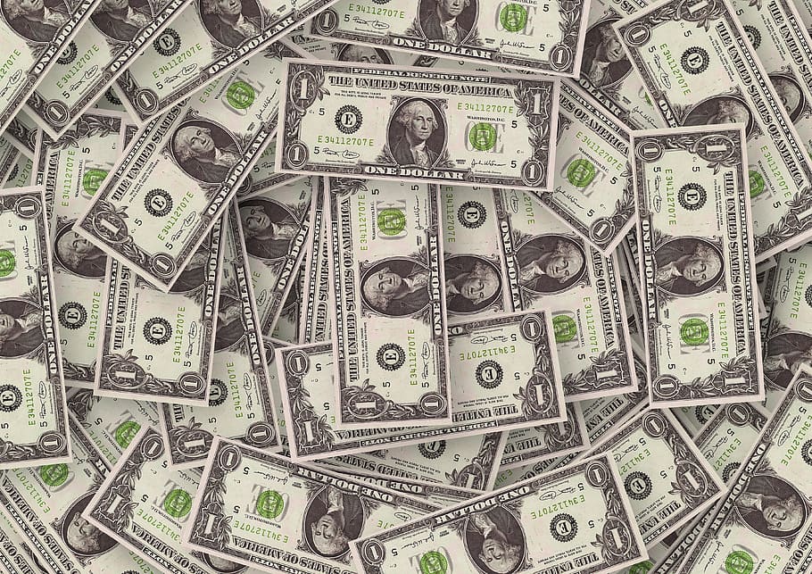 1 u.s, u.s., dollar banknotes, dollar, currency, money, us-dollar, coin, statue of liberty, finance