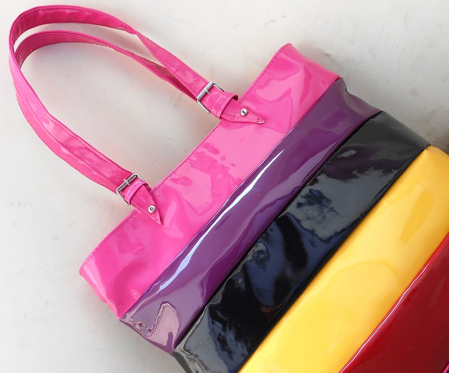 multicolored, striped, leather, tote, bag, fashion, beauty, shopping bag, female, girl