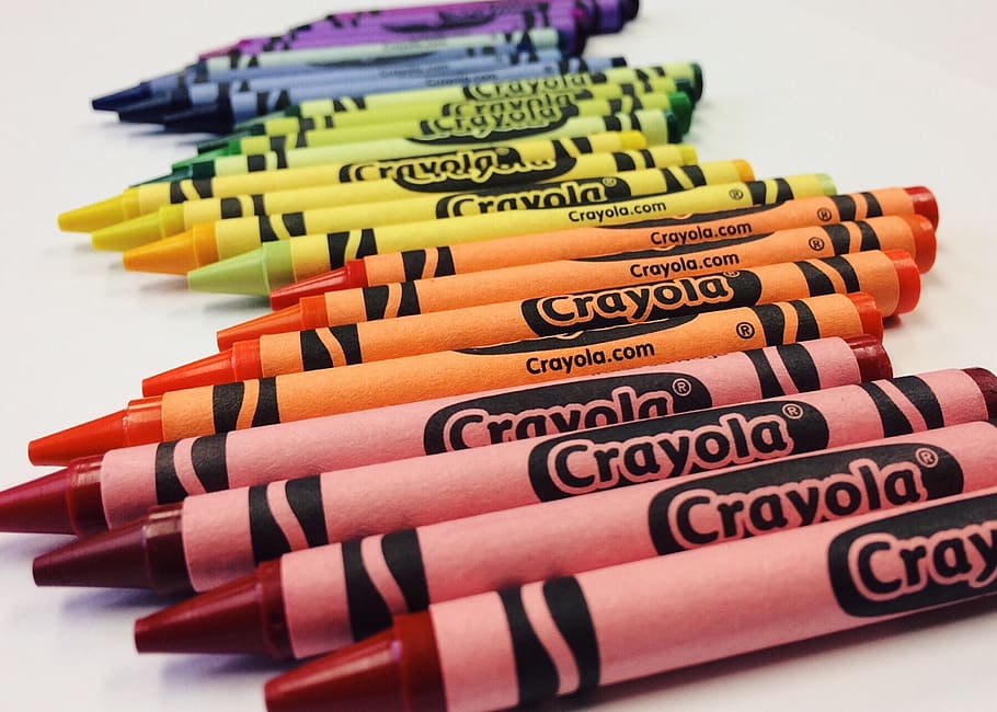 crayones, dibujo, arcoiris, arte, niño, multicolor, primer plano, en interiores, sin gente, naturaleza muerta