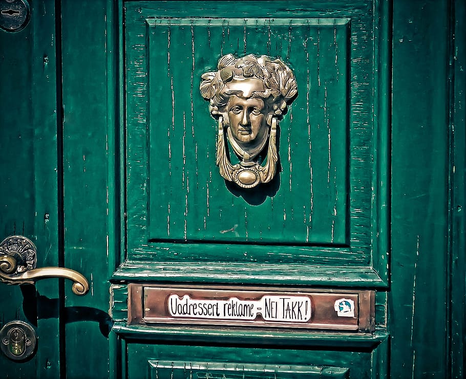 foto de close-up, fechado, verde, de madeira, porta, arquitetura, entrada, exterior, dianteira, residencial