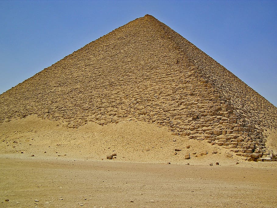 great, pyramid, giza, daytime, dahshur, egypt, pyramids, antiquity, weltwunder, world heritage