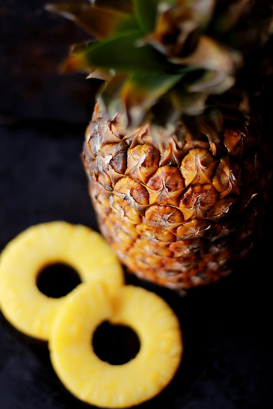 pineapple, fruit, food, desserts, sweets, health, vitamins, close-up, food and drink, freshness
