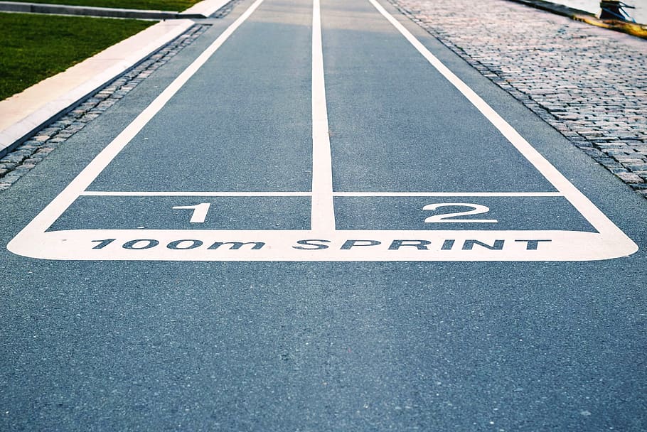 track, track and field, sports, fitness, race, sprint, road, sign, transportation, symbol