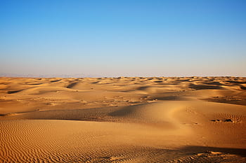 gray sand, desert, desert landscape, tire tracks, lanes, sand tracks ...