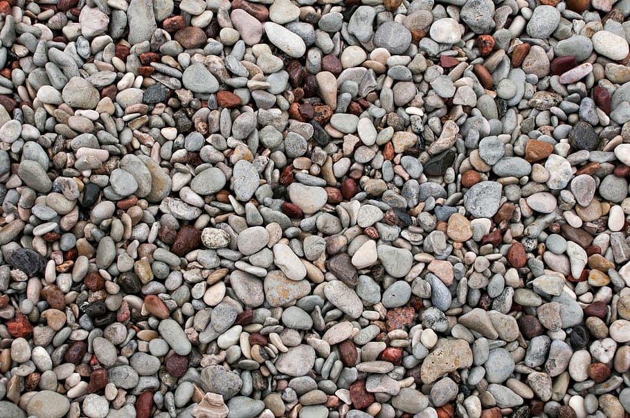 茶色, 赤, 灰色, 岩, 小石, 石, 自然, 海岸, 背景, パターン