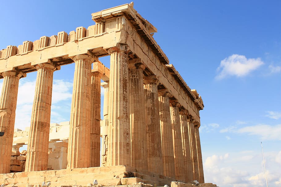 acropolis athens yunani, parthenon, acropolis, athens, yunani, kuno, perjalanan, eropa, tengara, terkenal