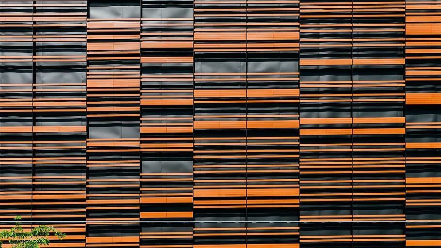 orange, black, building, wall, pattern, art, backgrounds, abstract, vector, seamless