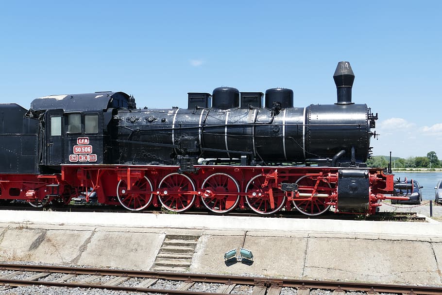 locomotora, locomotora de vapor, ferrocarril, históricamente, loco, ferrocarril de vapor, viejo, ruedas, unidad, nostalgia