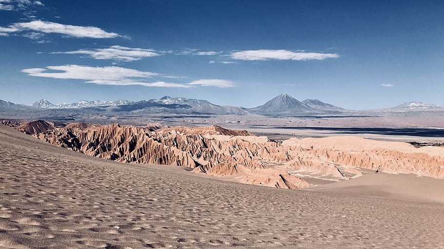 desierto, arena, atacama, sequía, paisaje, dunas, caliente, dunas de arena, áfrica, chile