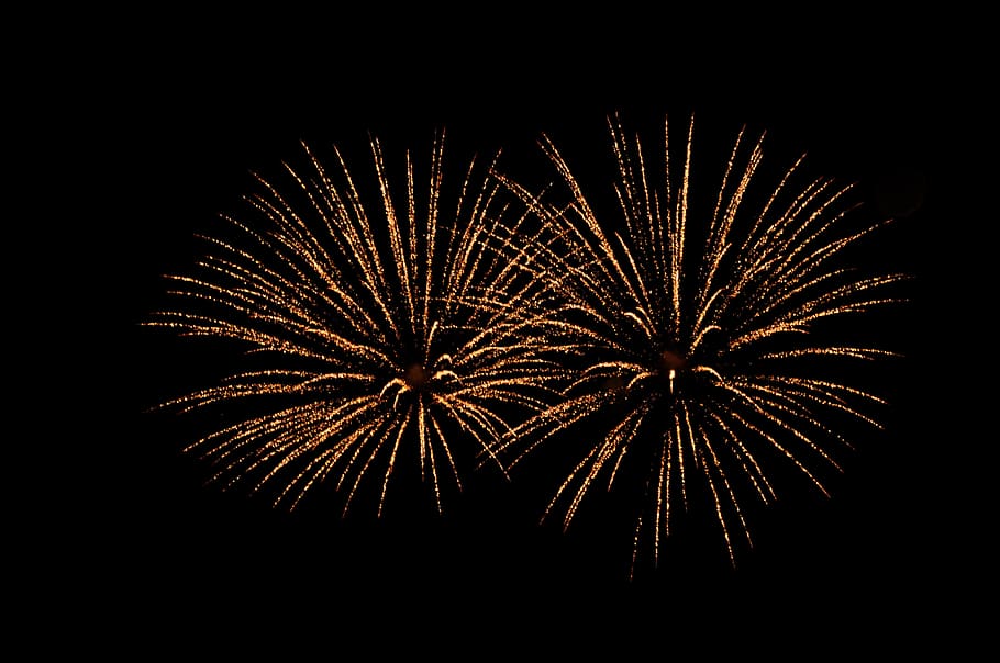 fireworks, pyrotechnics, rocket, sky, night, celebration, explosion, light, hell, festival