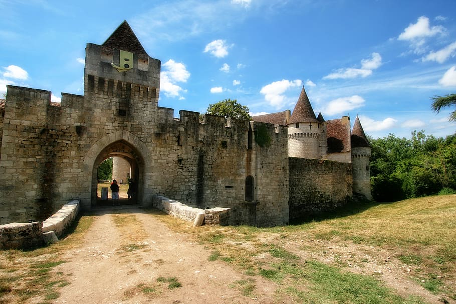 france, dordogne, périgord, castle bridoire, castle, architecture, fort, history, medieval, europe