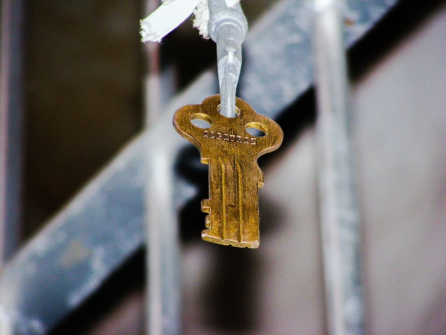 key, alcatraz, old, metal, security, unlock, bars, secure, unlocked, locked