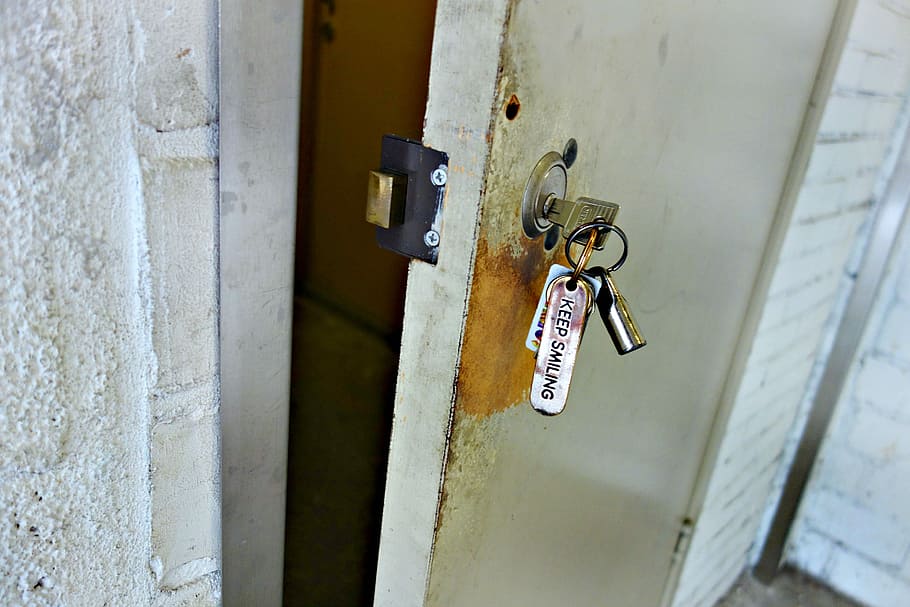 キー, ロック, ドア, オープン, 束, 鍵の束, アクセス, 保護, 安全性, 入り口