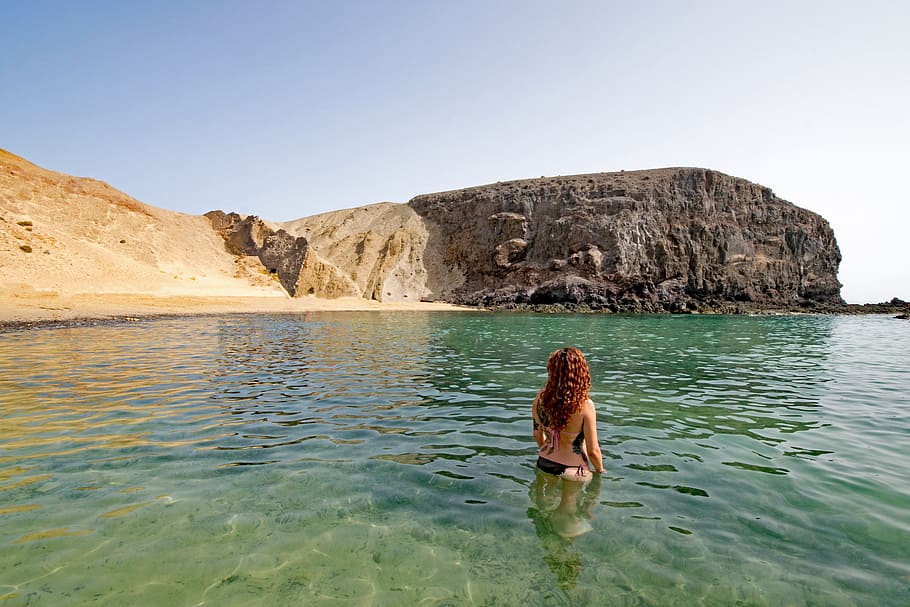 プラヤデルパパガヨ プラヤ デル パパガヨ ランサローテ カナリア諸島 スペイン アフリカ 海 ビーチ Pxfuel