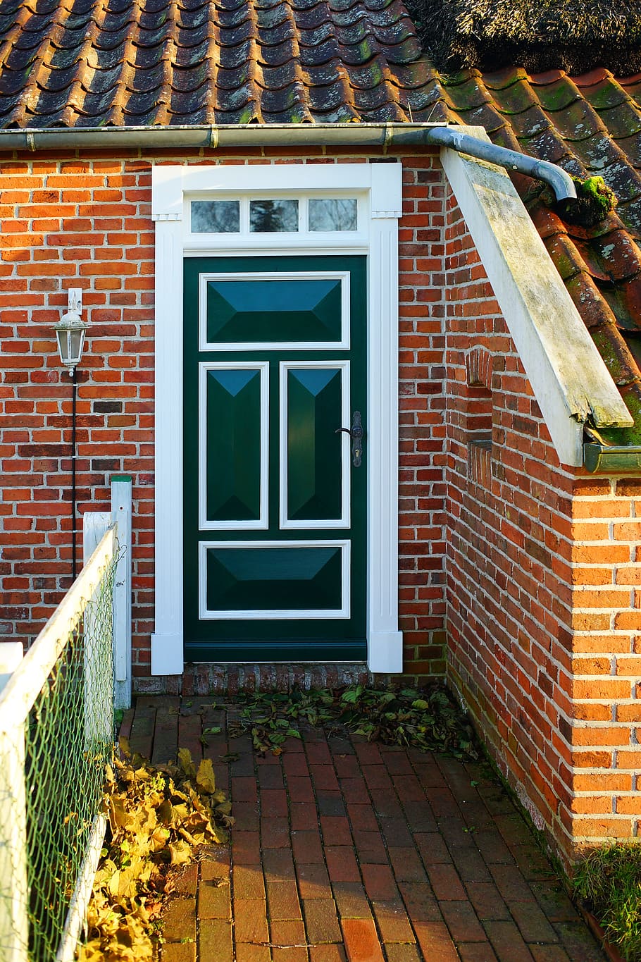 Input, Door, Old, Antique, fehnhaus, typical, east frisia, old door, wood, house entrance