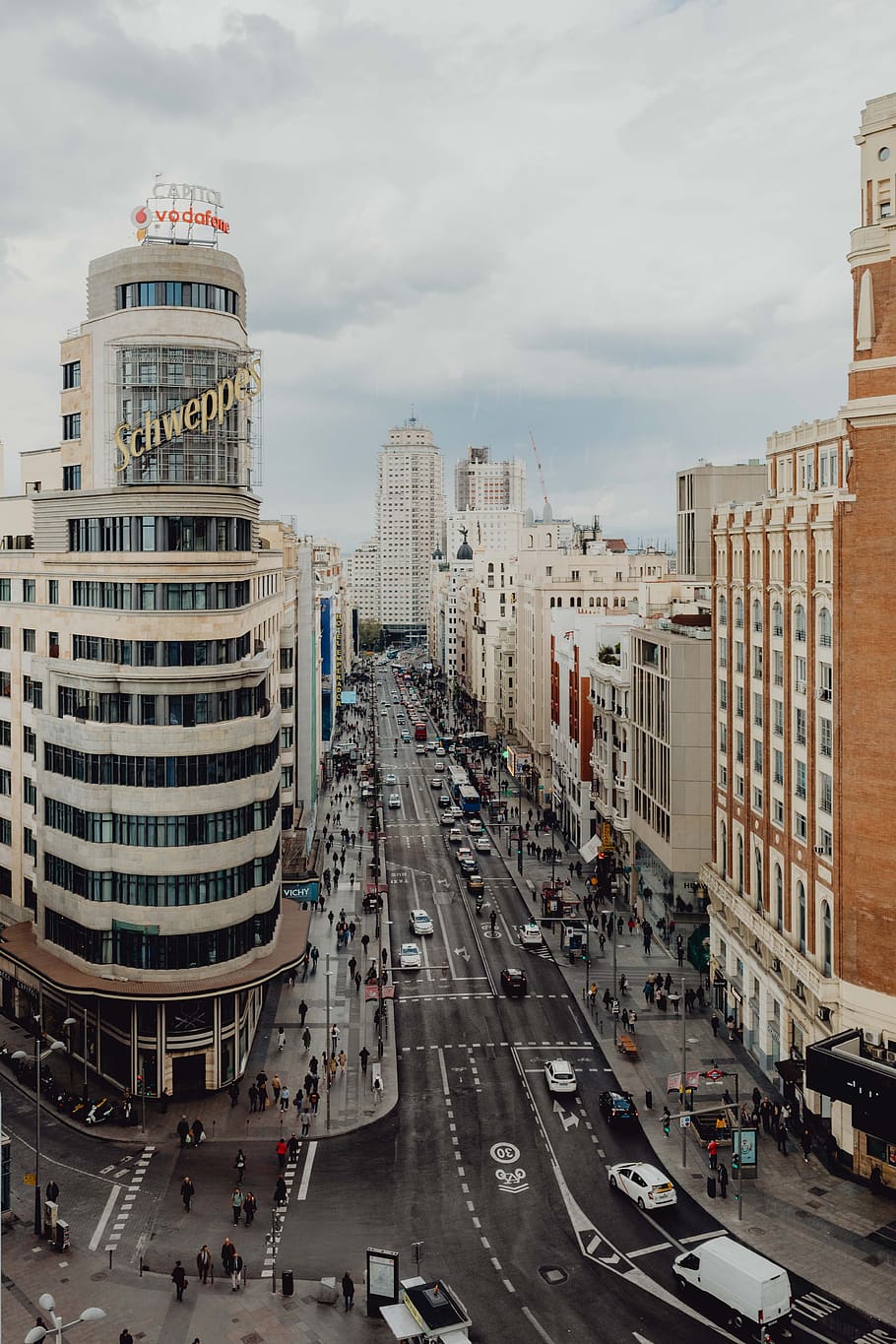edifícios, Europa, cidade, ponto de referência, Arquitetura, design, Madrid, Espanha, exterior do edifício, estrutura construída