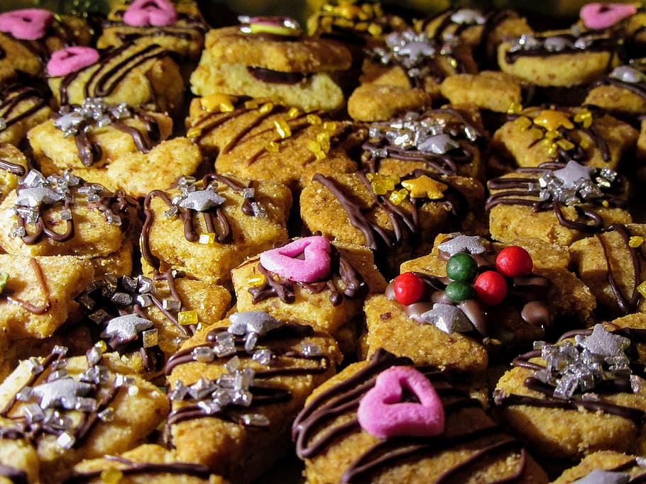 cookie, christmas biscuits, christmas cookies, christmas, pastries, even baked, delicious, christmas time, small cakes, advent
