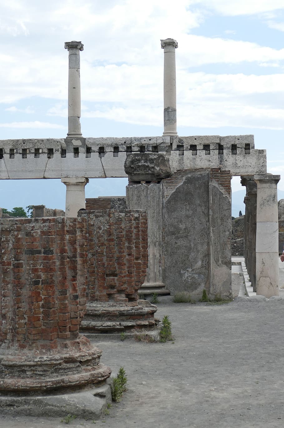 Pompeya, Nápoles, sitio del patrimonio mundial de la unesco, históricamente, antigüedad, excavación, tiempos antiguos, turismo, romano, unesco