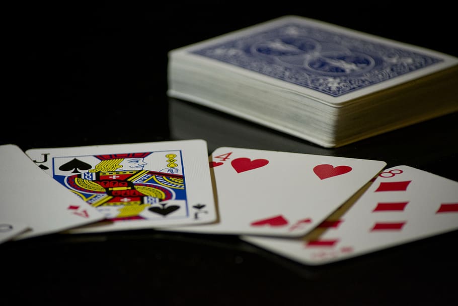 bermain, kartu, permukaan, judi, penjudi, poker, kasino, permainan, kesempatan, keberuntungan